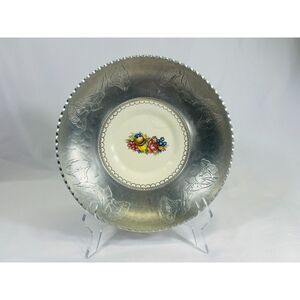 Vth Triumph Limoges 22K White Gold Imperial Victoria Plate